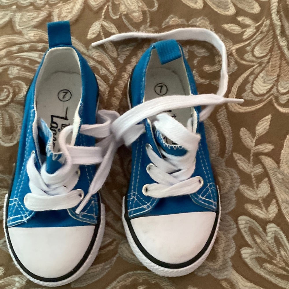 Cute brand new sneakers for a boy or girl ..